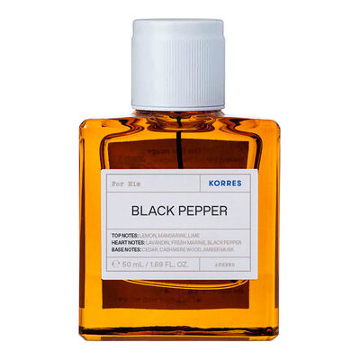 Deo Col&ocirc;nia Korres Black Pepper Masculina